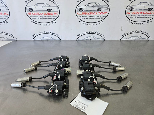 1997-04 C5 Corvette Ignition Coil Pack / Plug Wire Set w/ Brackets - OEM GM0