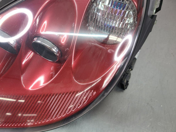 2005-07 C6 Corvette Headlight Head Lamp Assembly, Left Driver, Magnetic Red 86U9