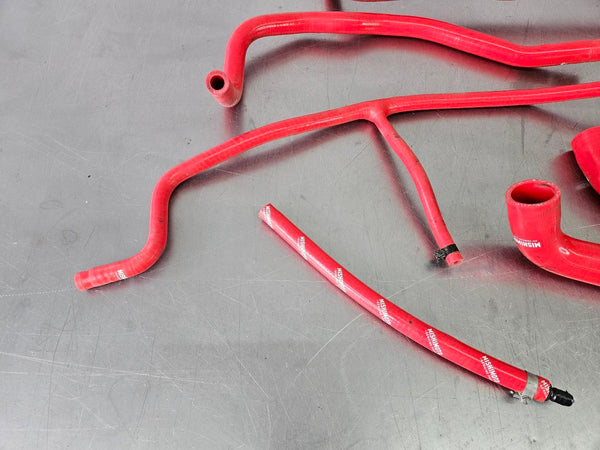2005-07 C6 Corvette Mishimoto Silicon Radiator Cooling Hose Set, Red 5