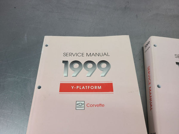 1999 Corvette Complete 3 Piece Extended Service Manual Book Set 1