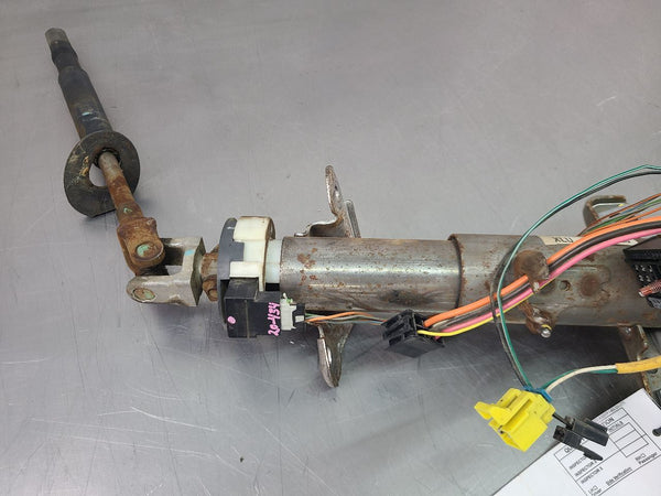 2002 GMC Denali Truck Complete Steering Column w/ Trim, Key, Sensor - OEM17