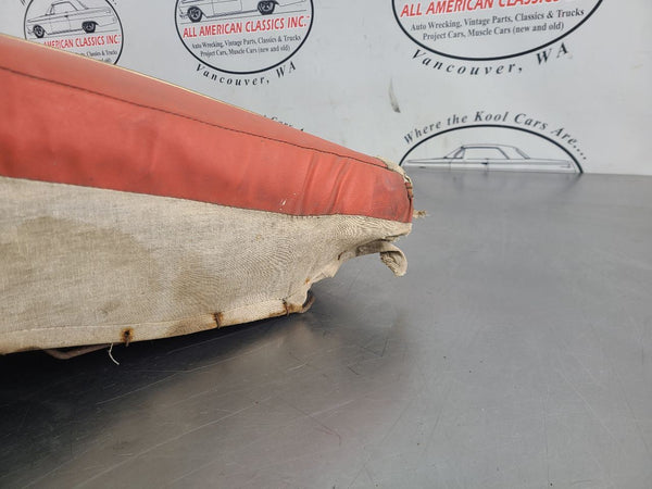1955-57 Chevrolet 2 Door Hardtop Rear Seat Lower Cushion - Nice Core!14