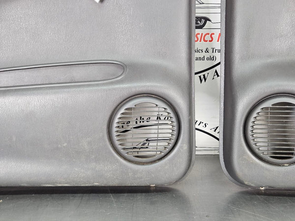 2000 Dodge Durango Front Door Trim Panel Pair, Power, Bare, Left / Right, Gray7