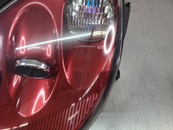 2005-07 C6 Corvette Headlight Head Lamp Assembly, Left Driver, Magnetic Red 86U2