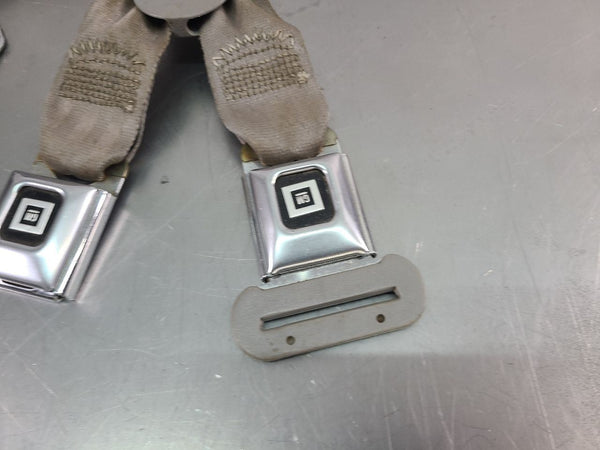 1994-96 Impala SS Rear Seat Belt / Buckle Set, Gray - OEM1