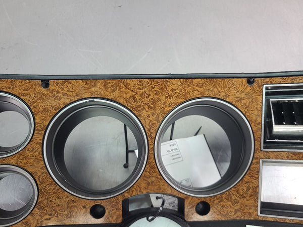1981-87(91) Chevy Truck, Suburban Instrument Cluster Bezel Trim, Woodgrain4