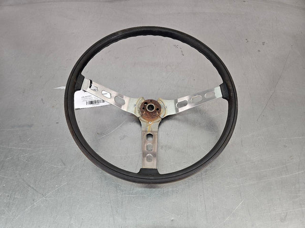 1977 Gremlin AMX AMC 3-Spoke Steering Wheel, Bare, Black - OEM0
