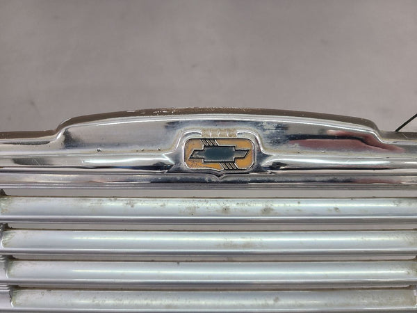 1947-48 Chevy Front Center Dash Trim / Radio Speaker Grille Cover, OEM GM11