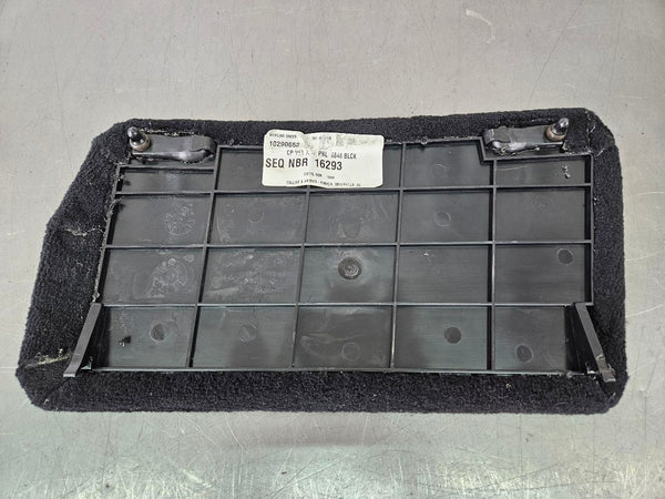 1997-04 C5 Corvette Fuse Box BCM Carpeted Cover Panel Door Lid, #10290668, Black2