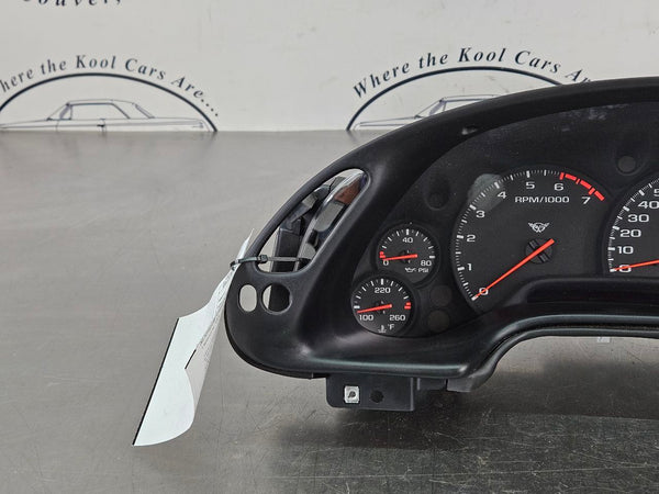 2000 C5 Corvette Instrument Cluster Speedometer Gauges, 217k Miles, UV6 - OEM1