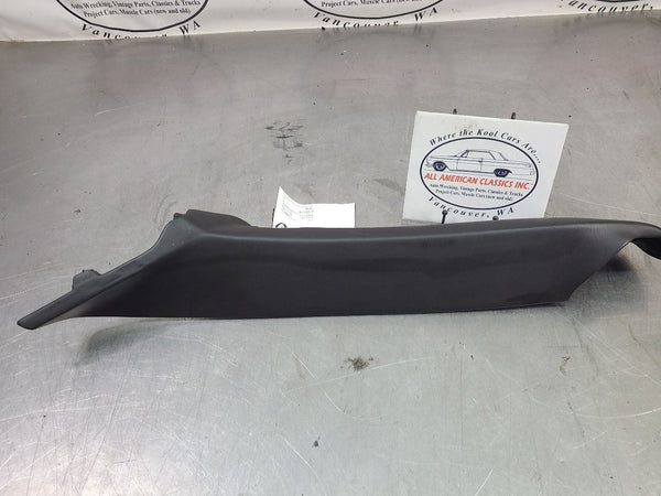 2004-09 Cadillac XLR Left Driver Side Interior A-Pillar Trim Panel, Black, LH5