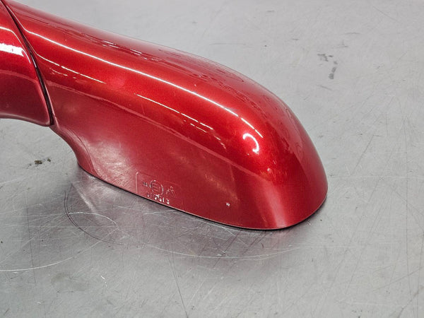 1997-02 C5 Corvette Side View Mirror Assembly, Carmine Red, Left Driver Side LH10