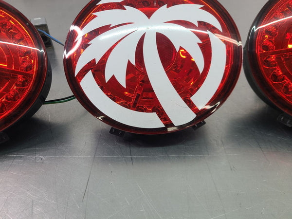 2005-13 C6 Corvette Eagle Eye LED Taillight Tail Lamps, Complete Set of 45