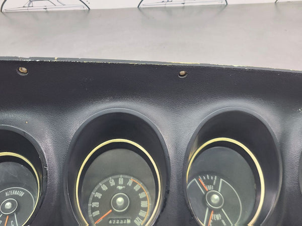 1969-70 Ford Mustang Instrument Cluster Gauge Assembly w/ Bezel Trim, Black2