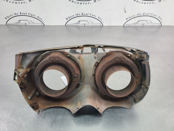 1959 Cadillac DeVille Right Passenger Side Headlamp Bucket Bracket, Diecast HSG17