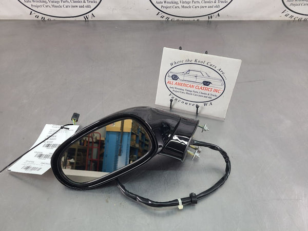2005-13 C6 Corvette LH Left Side View Mirror, Black, Opt. DD0 - OEM0