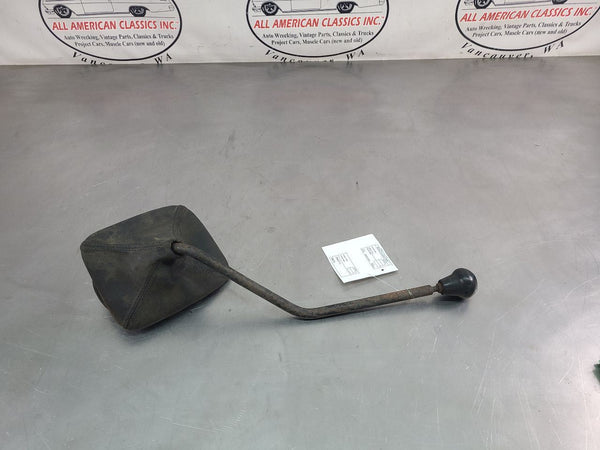 1973-87 GMC Chevy SM465 Shifter Assembly w/ Rod, Knob, Boot - OEM0