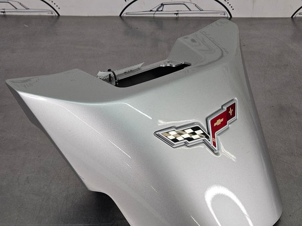2005-13 C6 Corvette Convertible Interior Waterfall Behind Seat Trim, Silver5