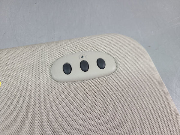 2004-05 Cadillac XLR Front Sun Visor Pair, Left / Right, Shale - OEM12