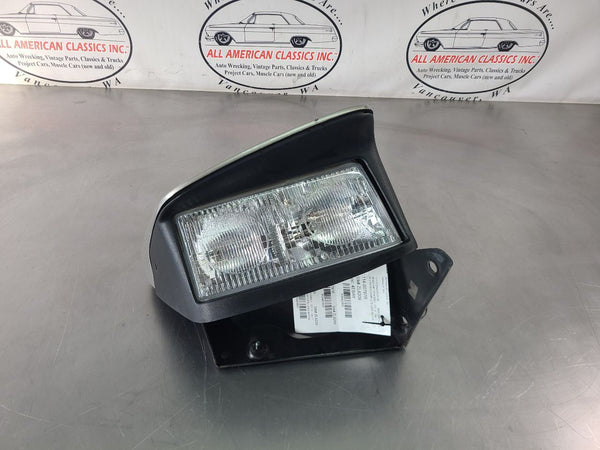 1997-04 C5 Corvette Right Passenger Side Headlight Assembly, Pewter, RH - OEM0