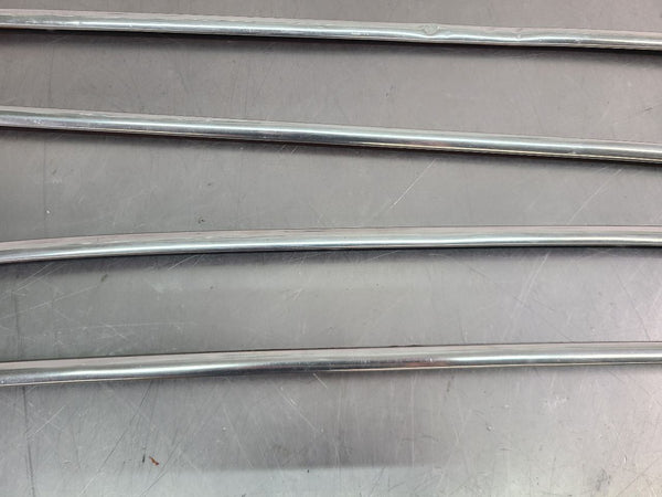 1973-80 Chevy Suburban Stainless Steel Drip Rail Driprail Moulding Trim Set, OEM11