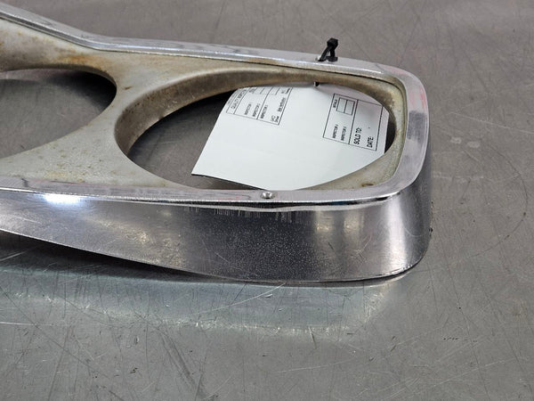 1965 Ford Galaxie Headlight Lamp Surround Bezel Trim, Chrome, Left Driver Side5
