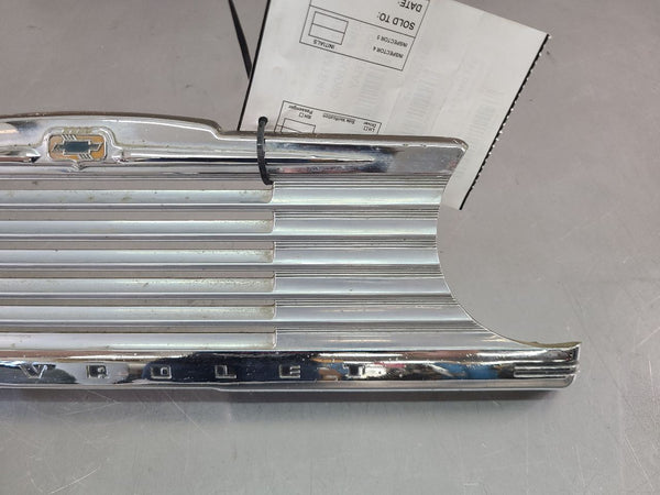 1947-48 Chevy Front Center Dash Trim / Radio Speaker Grille Cover, OEM GM9
