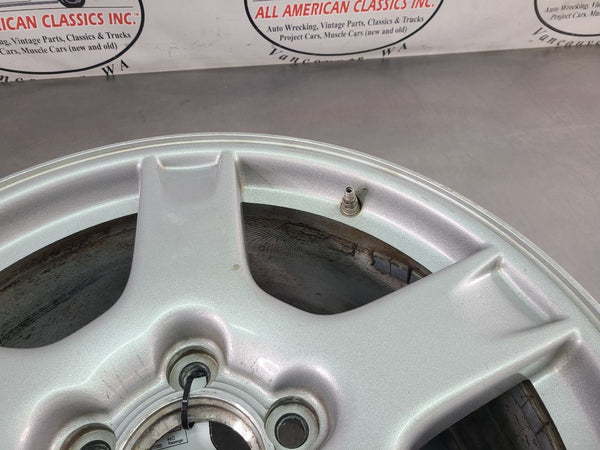 1997-04 C5 Corvette Painted Aluminum 5 Spoke Wheel, Rear 18x9.5, QF3 - OEM9