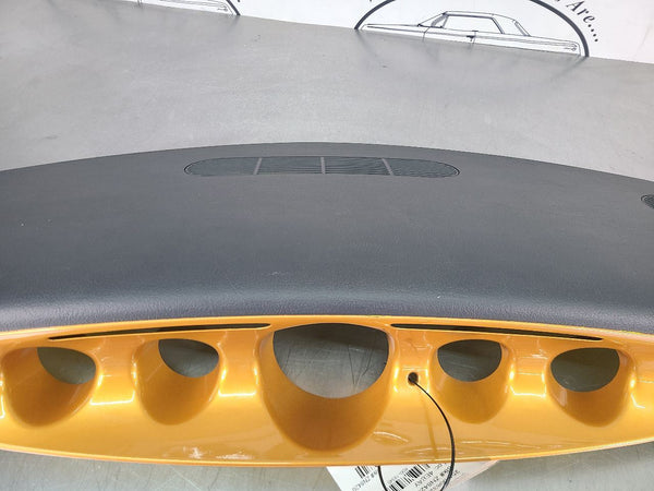1997-2002 Plymouth Prowler Upper Dash Pad Trim w/ Speedometer / Gauge Bezel, OEM11