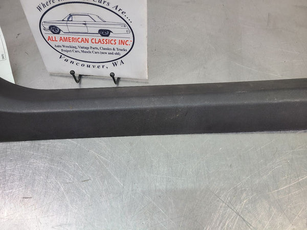 2004-09 Cadillac XLR Right Passenger Side Door Sill / Scuff Panel Trim, Black3