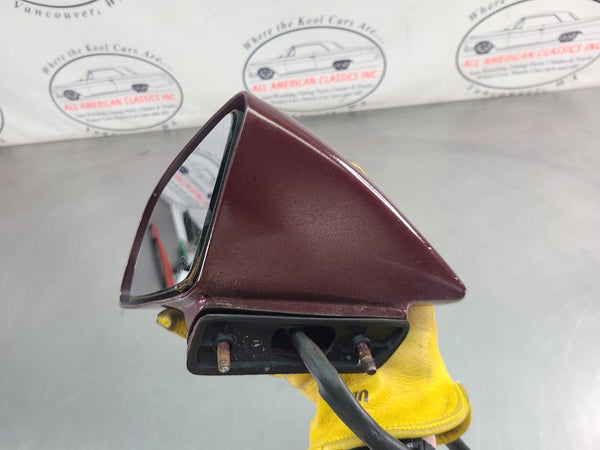 1988-96 C4 Corvette Left Driver Side View Mirror, Power / Heated, Ruby Red11