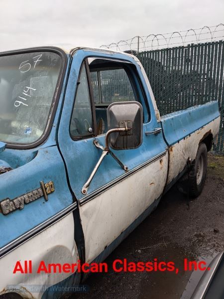 1973-80 Chevy Truck Interior A-Pillar Trim Panel Pair, Blue, Left / Right - OEM13