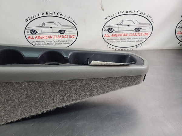 1994-95 Impala SS Front Center Floor Console Assembly, Gray, Column Shift! - OEM19