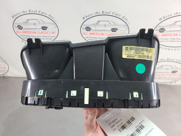 2010-11 Camaro SS Coupe Instrument Cluster Assembly, Opt. W1H, 25k Miles - OEM7