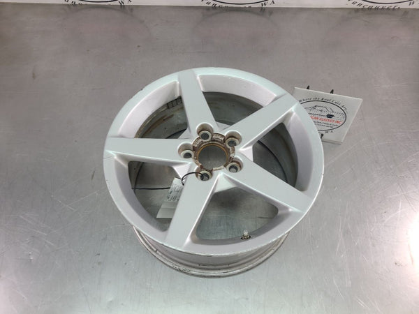2005-07 C6 Corvette Factory 5 Spoke Wheel QG6, Silver, Front, 18x8.5 - OEM1