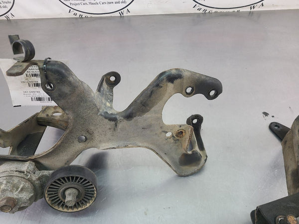 1988 GMC K3500 Truck 7.4L Engine Front Accessory Brackets and Pulley Set - OEM3