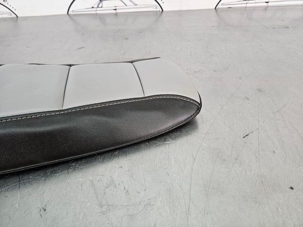 2005-13 C6 Corvette Custom Center Console Lid, Black and Gray, Reupholstered OEM5