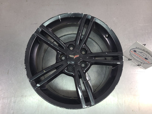 2008-10 C6 Corvette 5 Double Spoke Factory Wheel QG6, Front, 18x8.5, OEM2