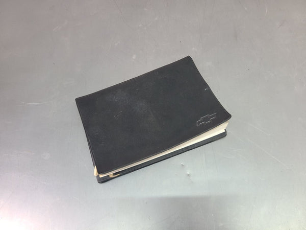 1996 Impala SS Factory Original Owners Manual Book w/ Case - OEM0