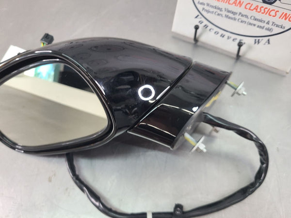 2005-13 C6 Corvette LH Left Side View Mirror, Black, Opt. DD0 - OEM3
