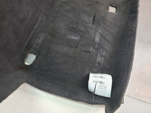 2005-13 C6 Corvette Front Footwell Carpet Pair, Left / Right, Black - OEM10