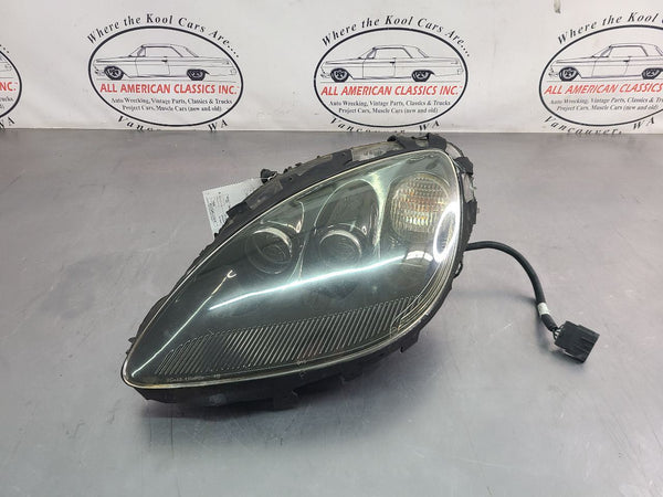 2005-13 C6 Corvette Driver Left Headlight Assembly, Black, Opt. 41U, LH - OEM0