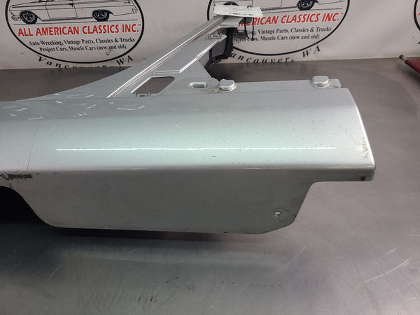  2005-13 C6 Corvette Drivers Left Side Rocker/Aperture Panel, Silver - OEM16