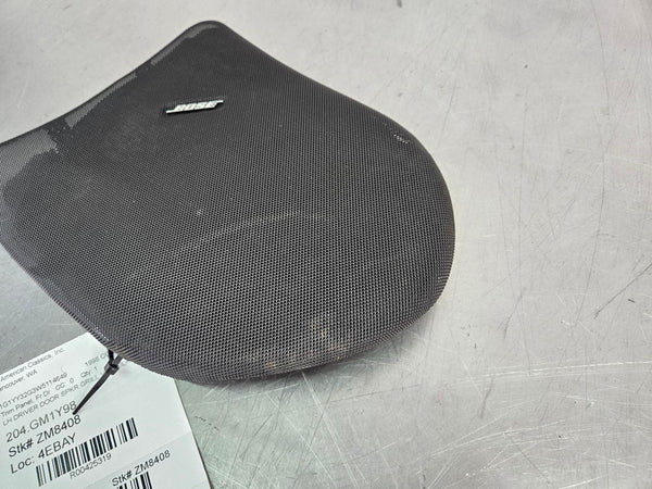 1997-04 C5 Corvette Door Speaker Grille Cover Vent, Black, Left Driver Side LH2
