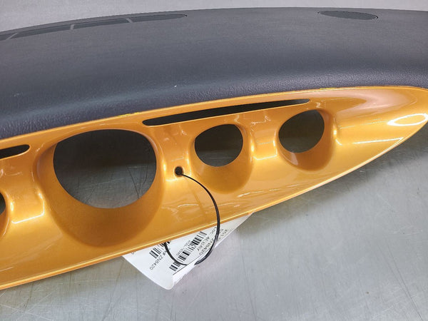 1997-2002 Plymouth Prowler Upper Dash Pad Trim w/ Speedometer / Gauge Bezel, OEM6