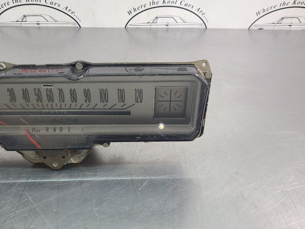 1968 Buick Skylark GS 350 400 Special Speed Alert Cluster Speedometer Fuel Gauge9