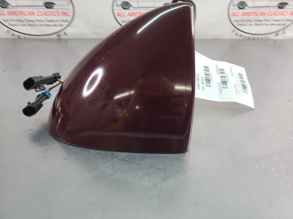 1988-96 C4 Corvette Left Driver Side View Mirror, Power / Heated, Ruby Red5