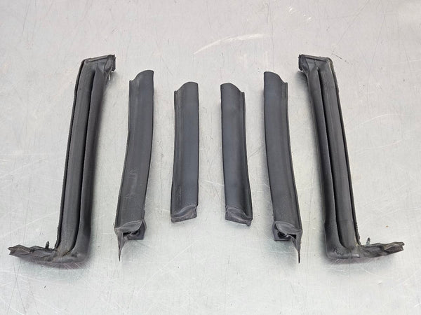 1997-04 C5 Corvette Convertible Top Weather Strip Rubber Seal 6 Piece Set, Nice!1