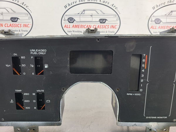 1984-86 Chevy Camaro Berlinetta Digital Instrument Cluster Assembly - For Parts4