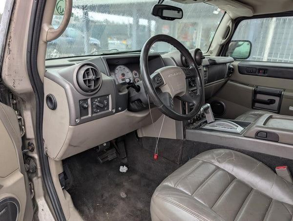 2003-09 Hummer H2 Rear Quarter Trim Panel Cubby Insert, Wheat, Right RH Side21